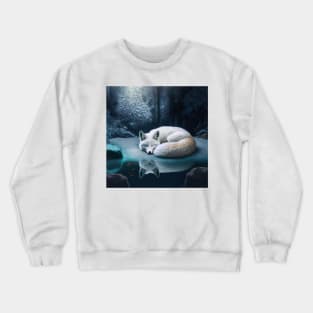 Snow fox #002 Crewneck Sweatshirt